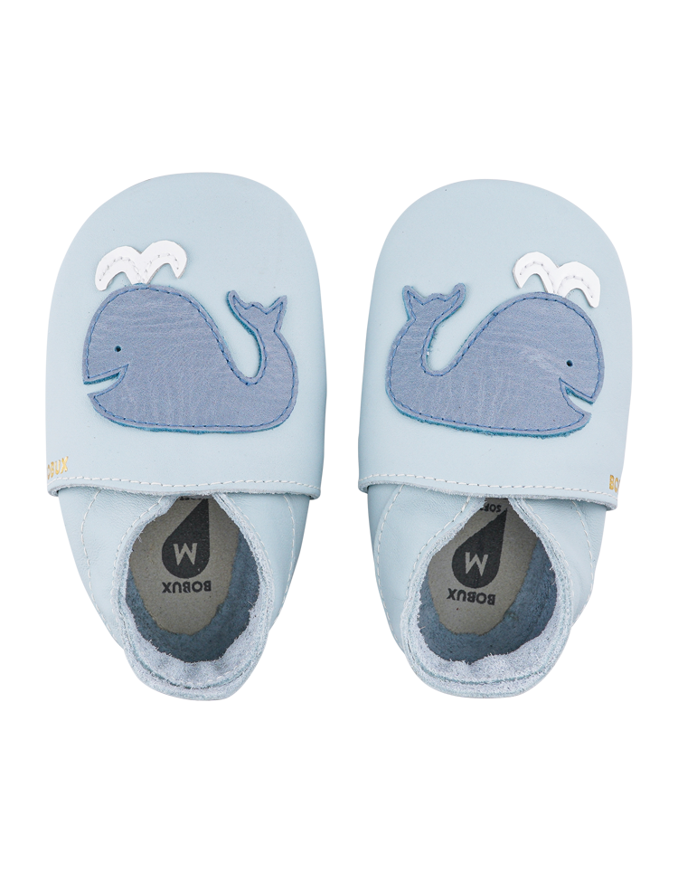 Soft Sole Moby Sky Grey - Bobux