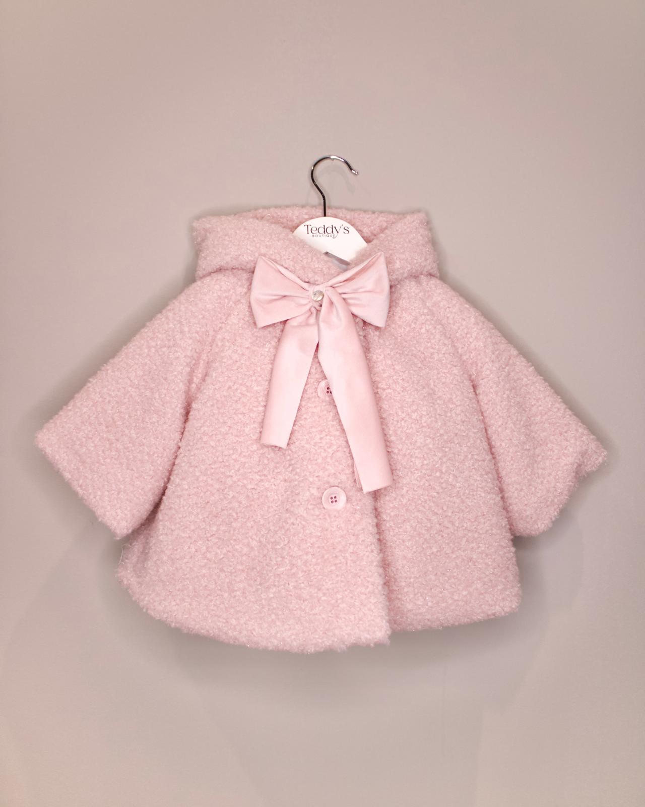 Cappotto Rosa con Cappuccio - Marlù