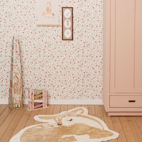 Tappeto Cerbiatto  103 x 110 cm  - Little Dutch