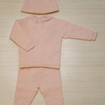 Completo 3 pezzi rosa chiaro - wedoble