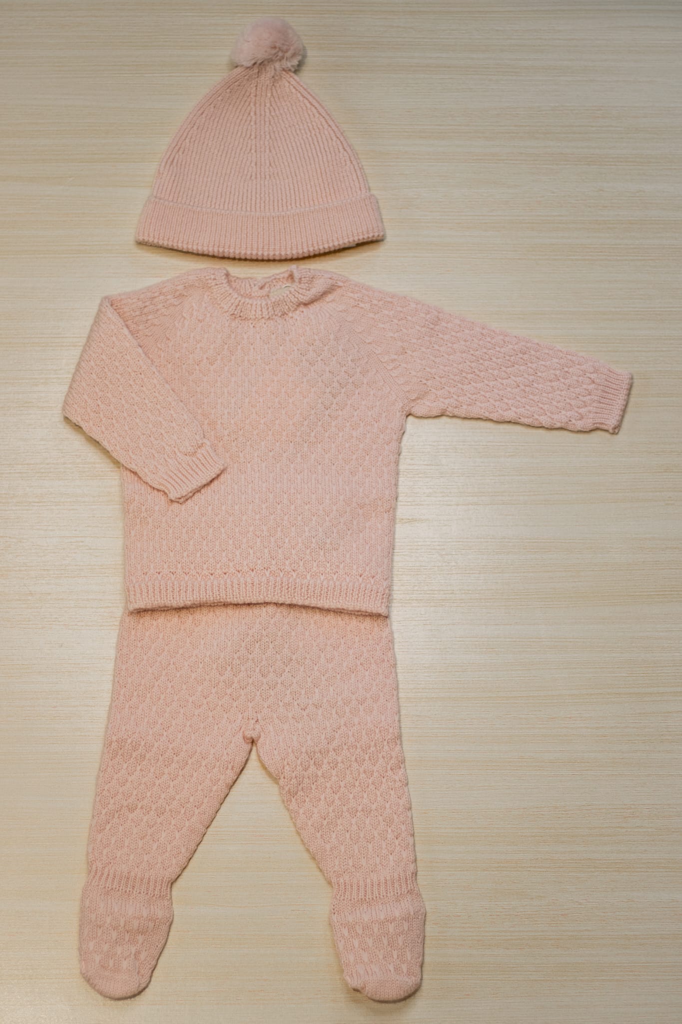 Completo 3 pezzi rosa chiaro - wedoble