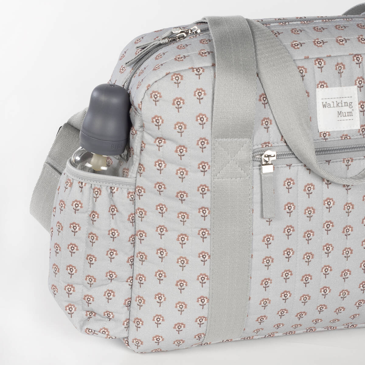 Borsa fasciatoio per passeggino modello INDIAN LOTUS - Walking Mum