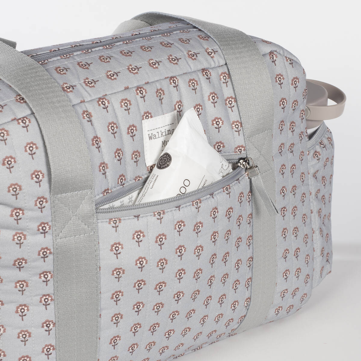 Borsa fasciatoio per passeggino modello INDIAN LOTUS - Walking Mum