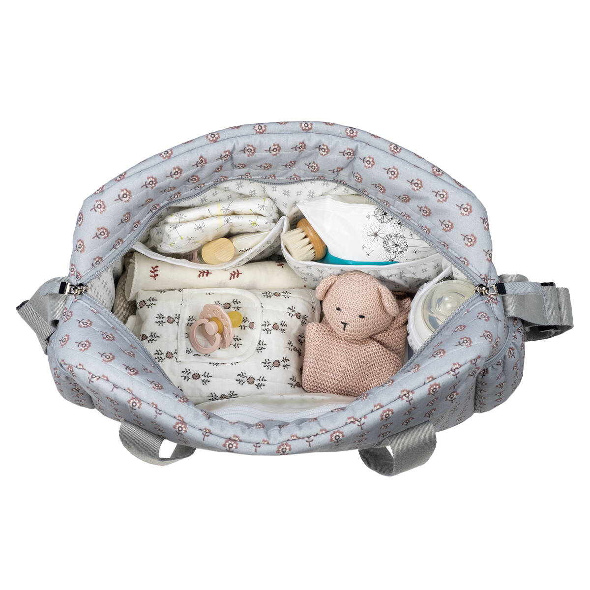 Borsa fasciatoio per passeggino modello INDIAN LOTUS - Walking Mum