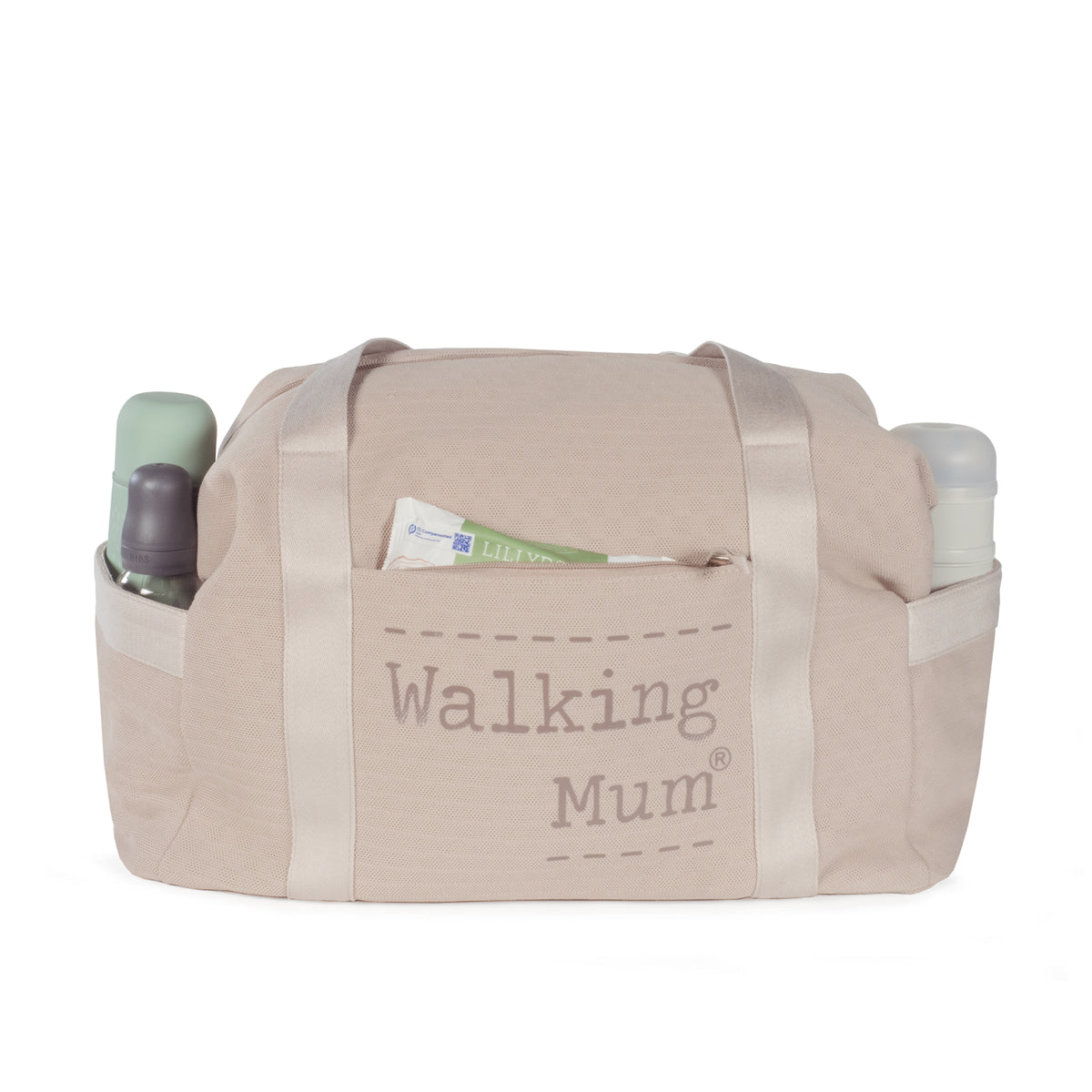Borsa XL per passeggino modello ECO MUM APRICOT - WALKING MUM