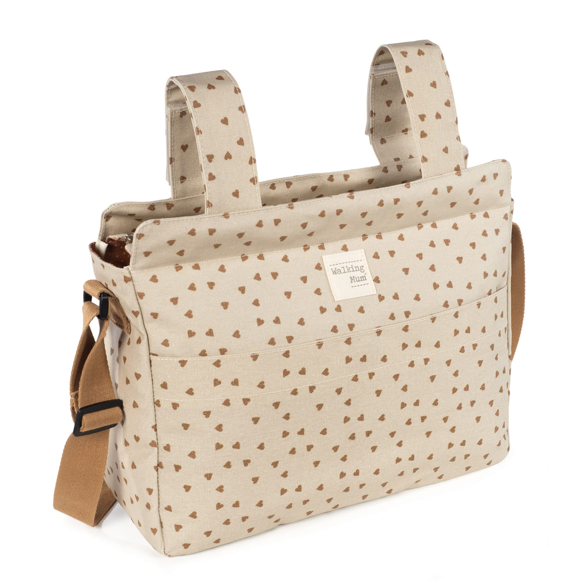 Borsa fasciatoio cuori Poppy - Walking Mum