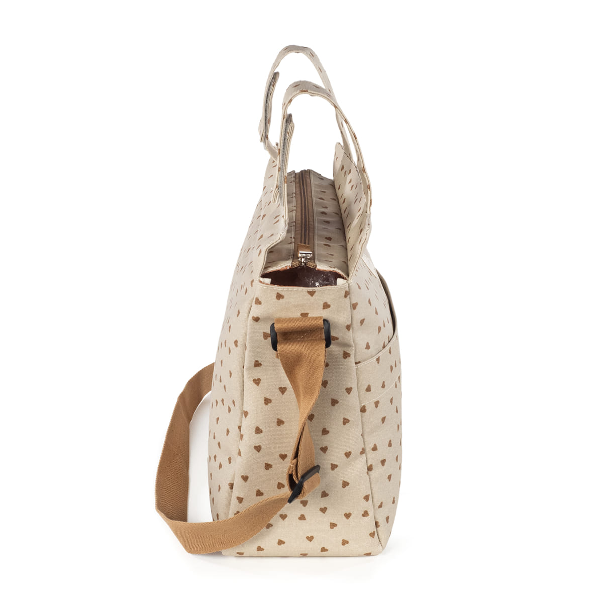 Borsa fasciatoio cuori Poppy - Walking Mum