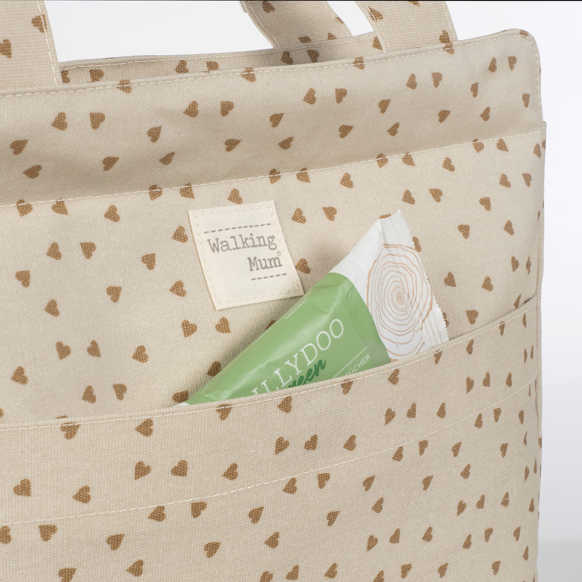 Borsa fasciatoio cuori Poppy - Walking Mum