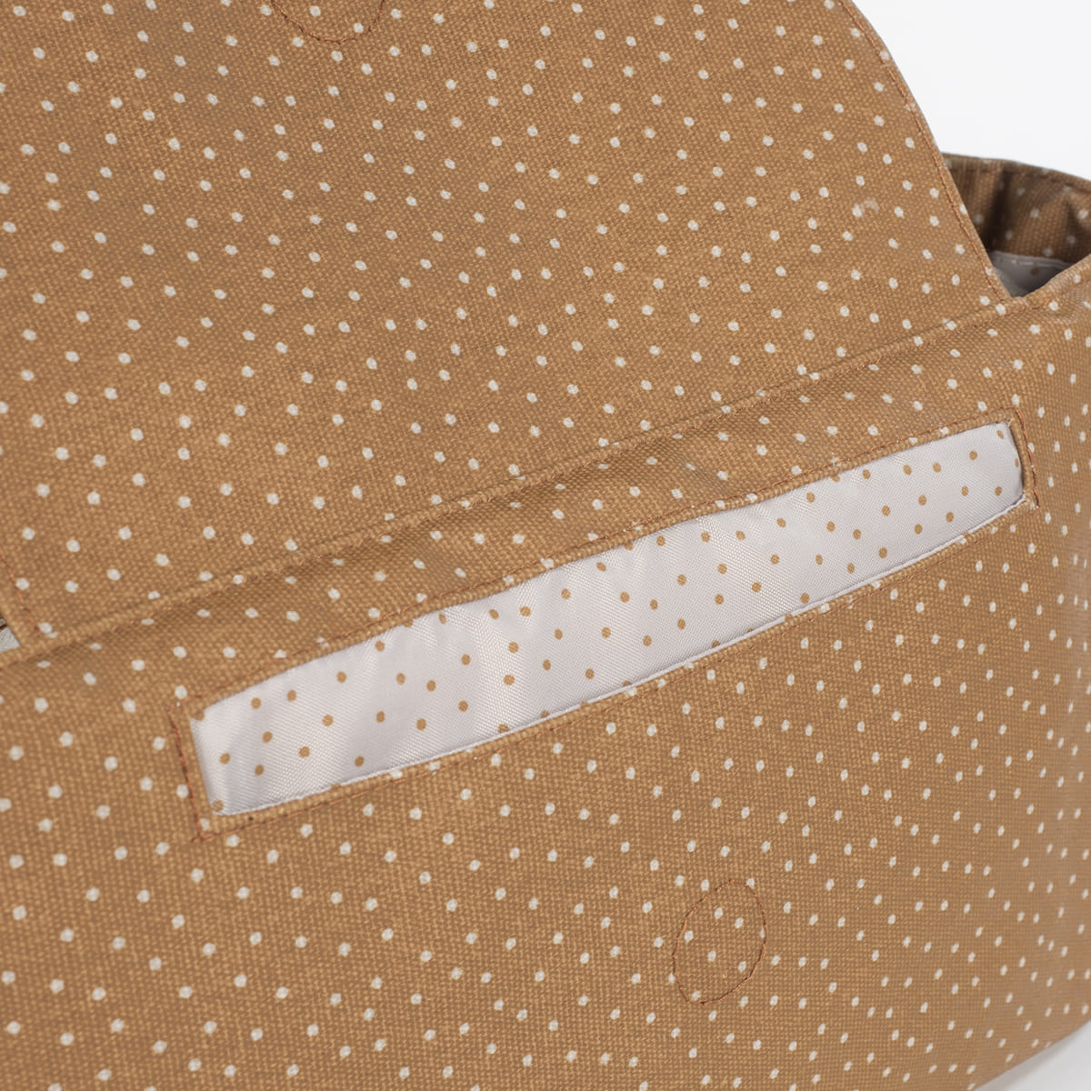 BORSA ORGANIZZATRICE nascita POIS POPPY CANNELLA - walking mum