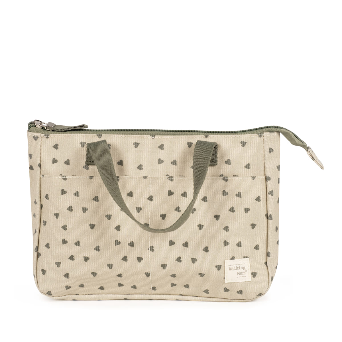 Beauty case nascita modello CUORI POPPY MUSCHIO - walking mum