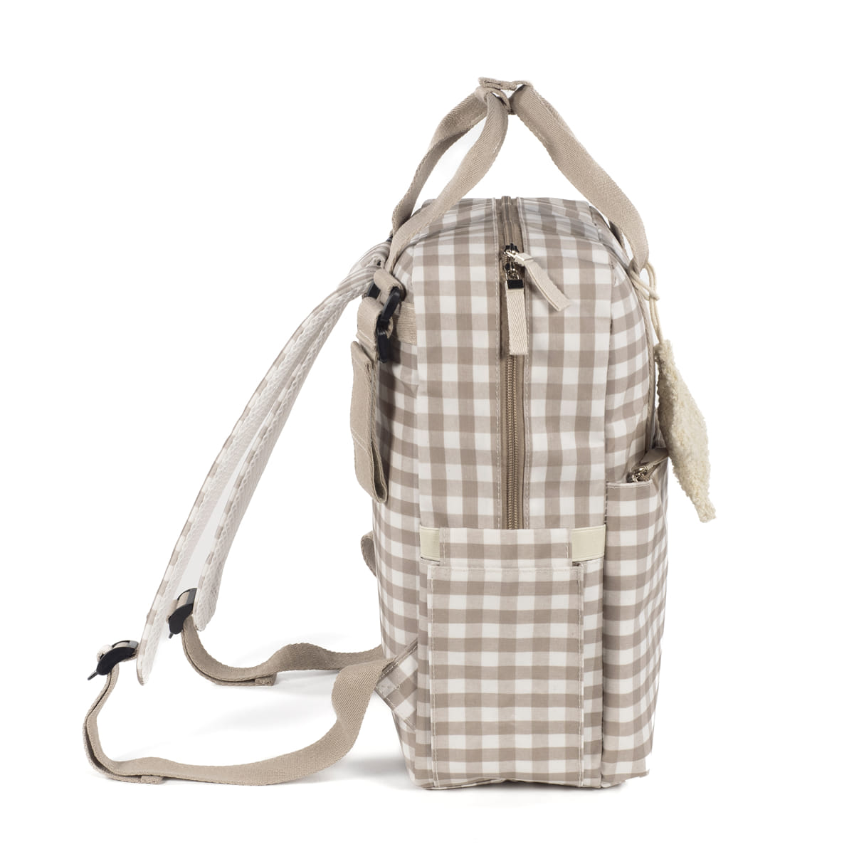 Zaino nascita CAETANA SAND - Beige walking mum