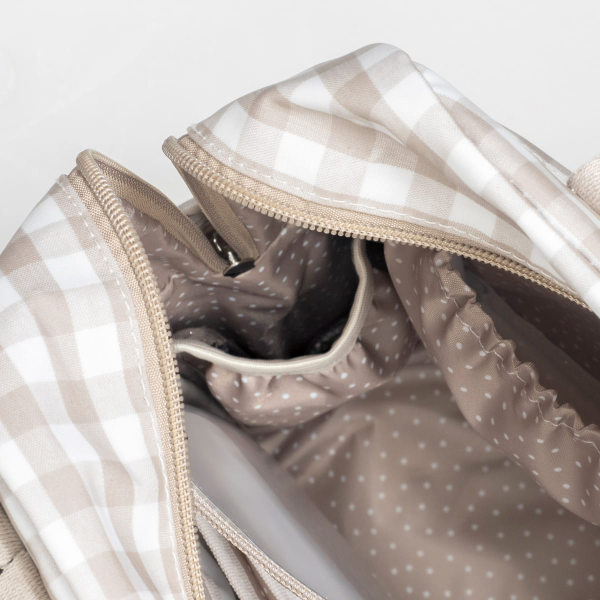 Zaino nascita CAETANA SAND - Beige walking mum