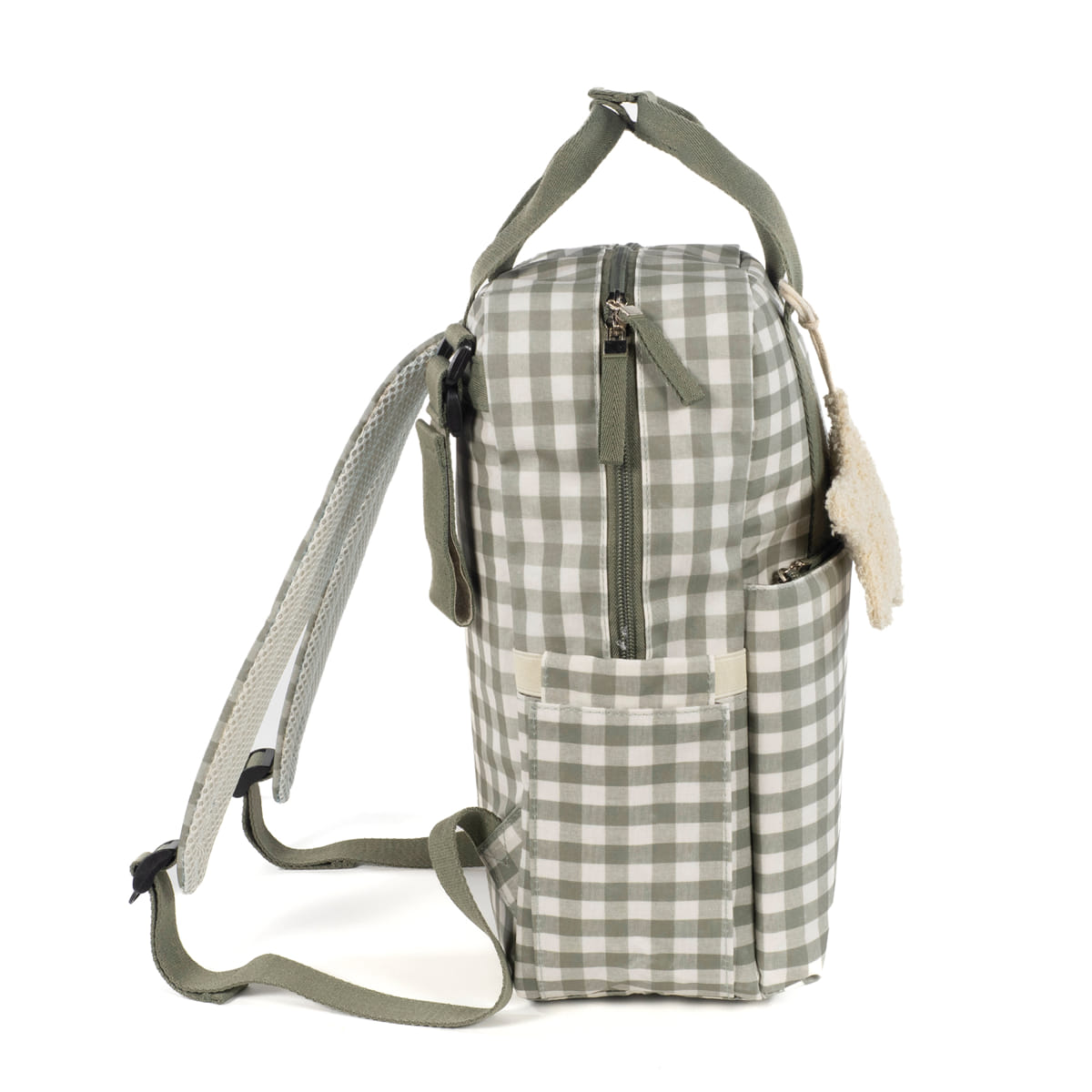 Zaino nascita CAETANA Stone - Verde walking mum