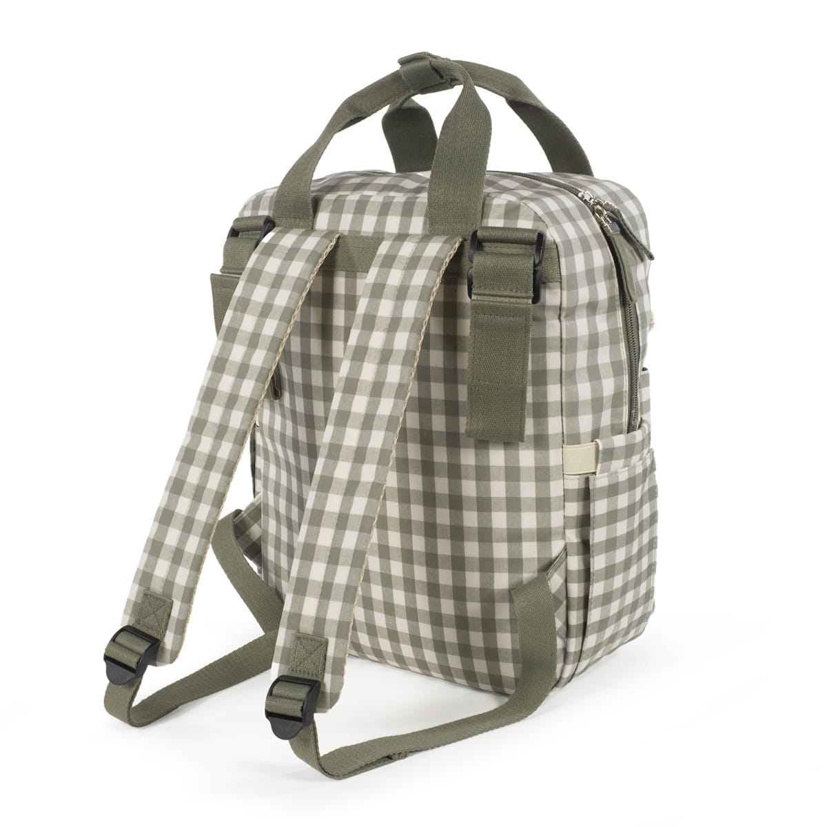Zaino nascita CAETANA Stone - Verde walking mum
