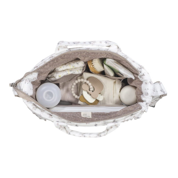 Borsa Cambio Botton Flowers - Walking Mum