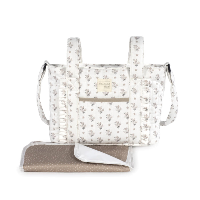 Borsa a tracolla Botton Flowers - Walking Mum