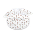 Bavaglino mezza manica botton flowers - Walking mum