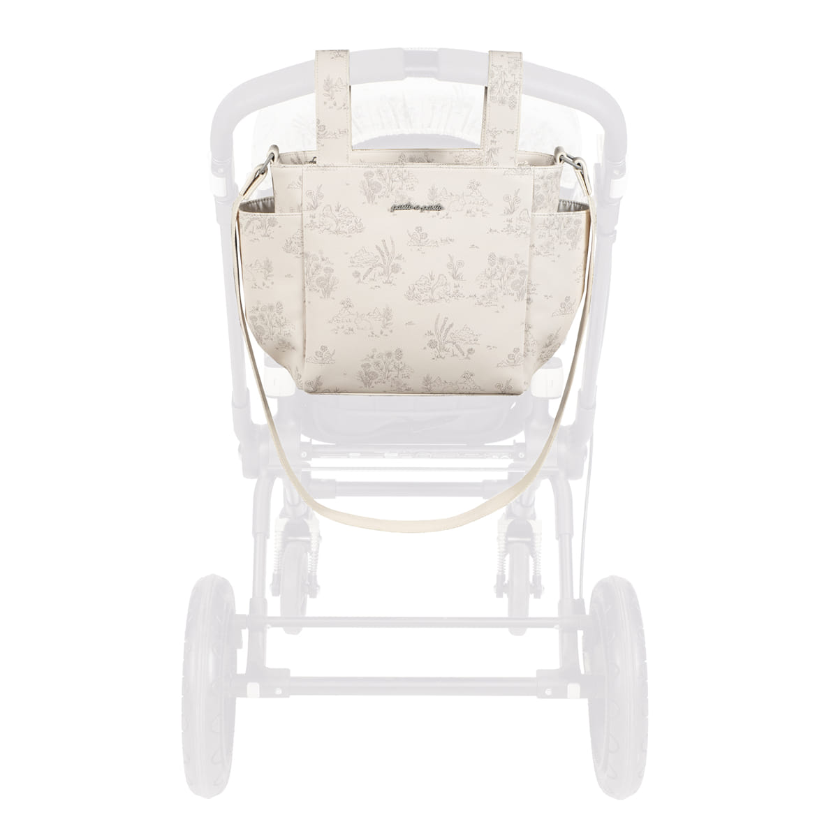 BORSA CROSSBODY TOILE DE JOUY CREAM