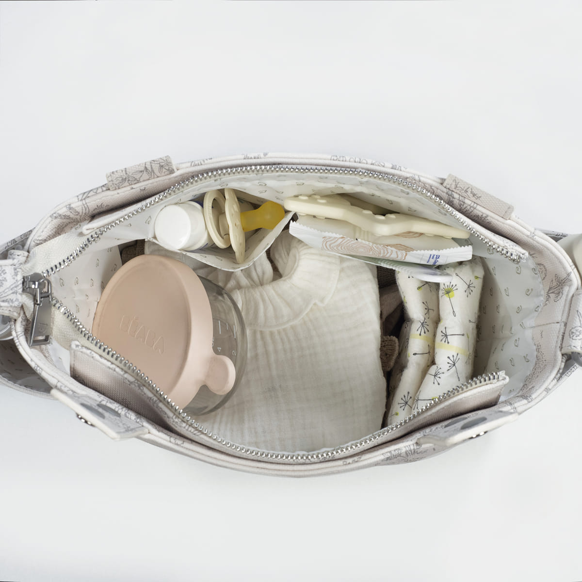 BORSA CROSSBODY TOILE DE JOUY CREAM