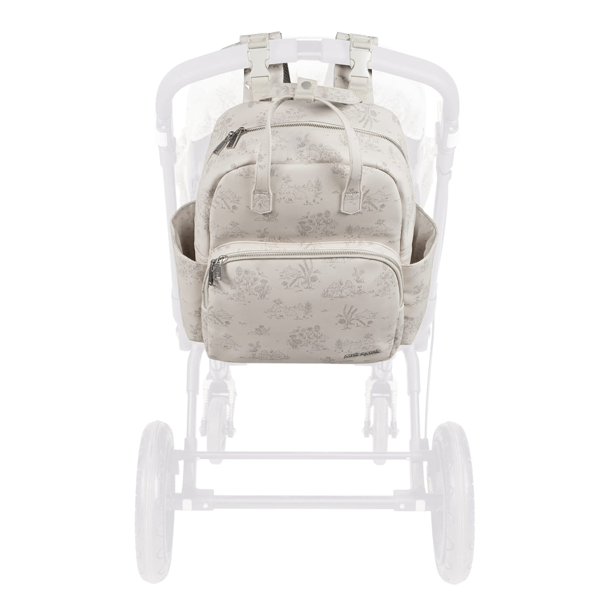 ZAINO TOILE DE JOUY crema - pasito a pasito