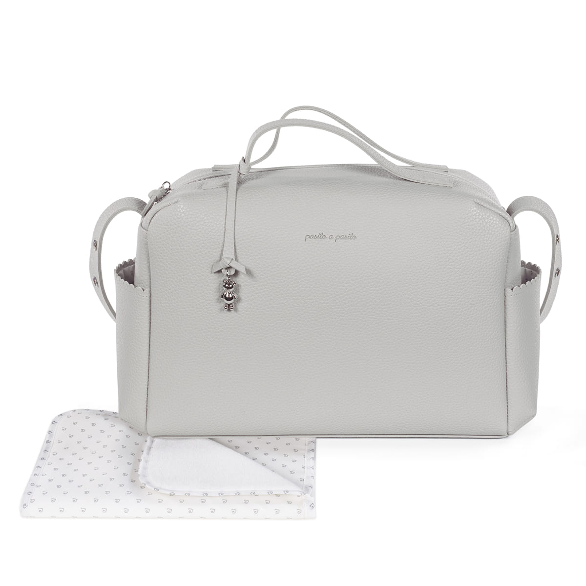 Borsa fasciatoio per passeggino modello ICON grigio - Pasito a pasito