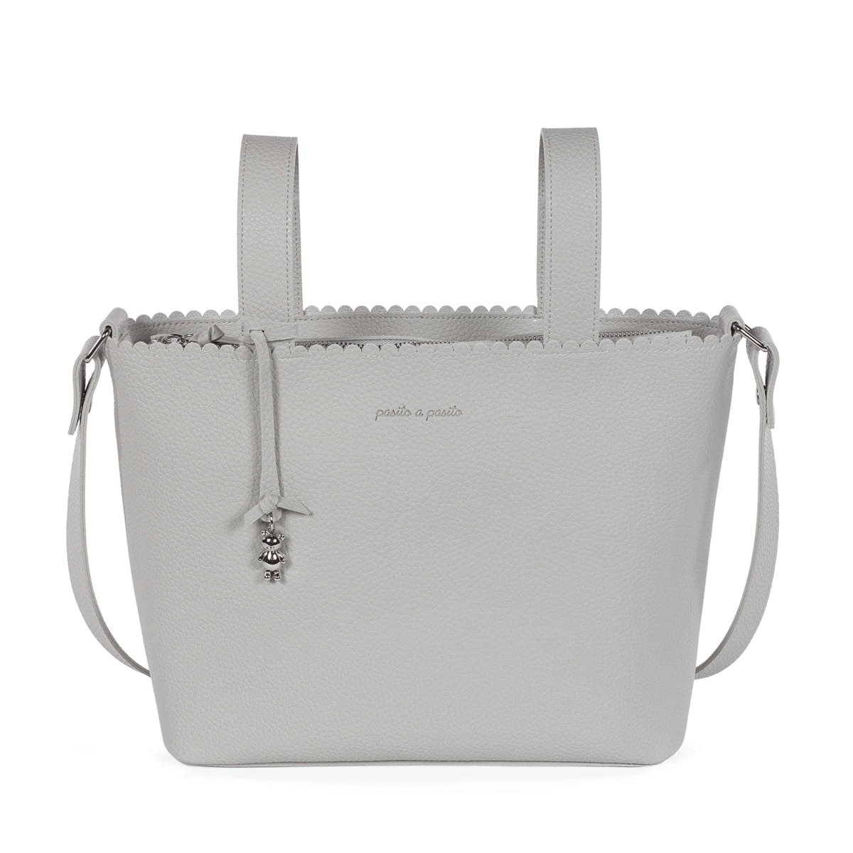 BORSA nascita CROSSBODY ICON grigio - Pasito a pasito