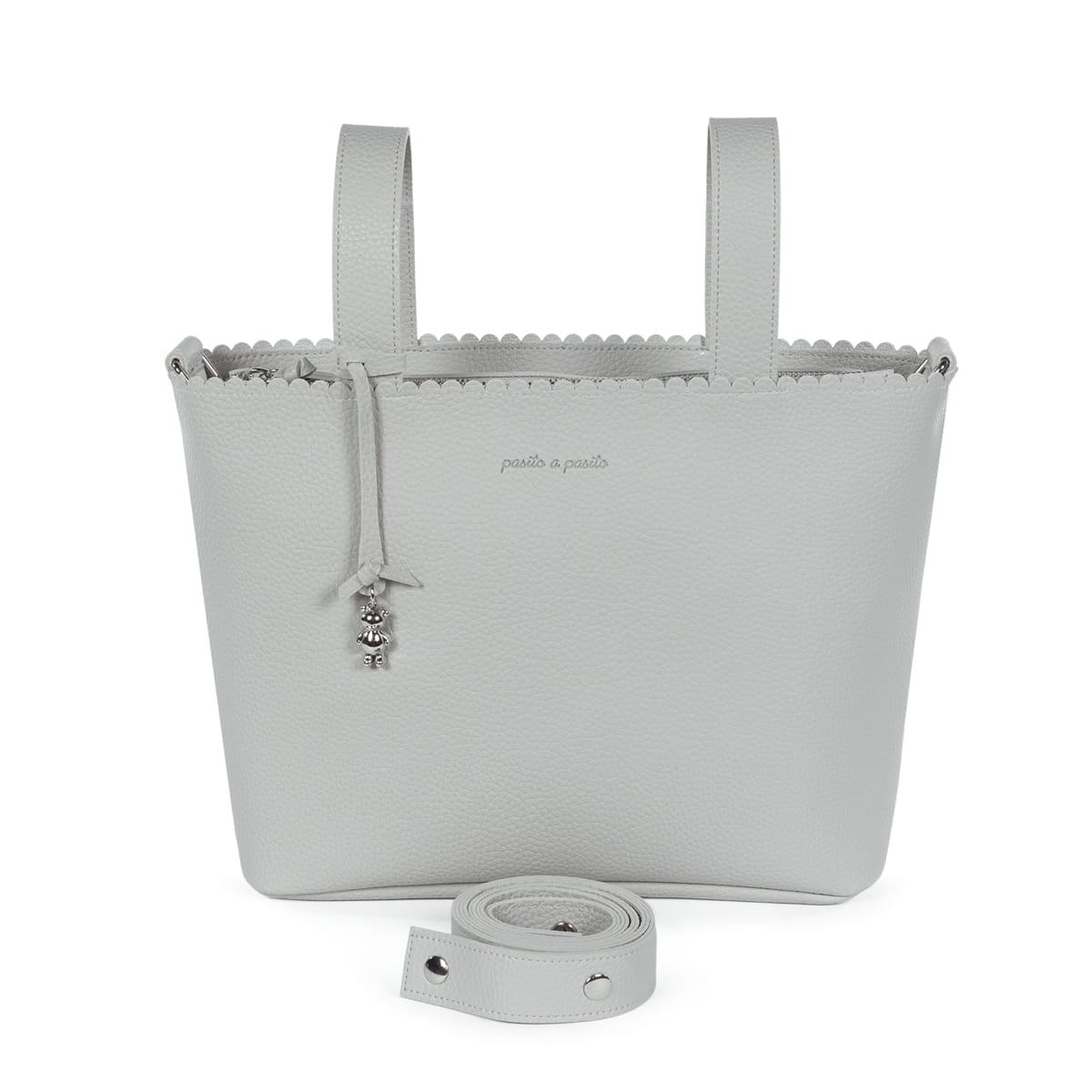 BORSA nascita CROSSBODY ICON grigio - Pasito a pasito