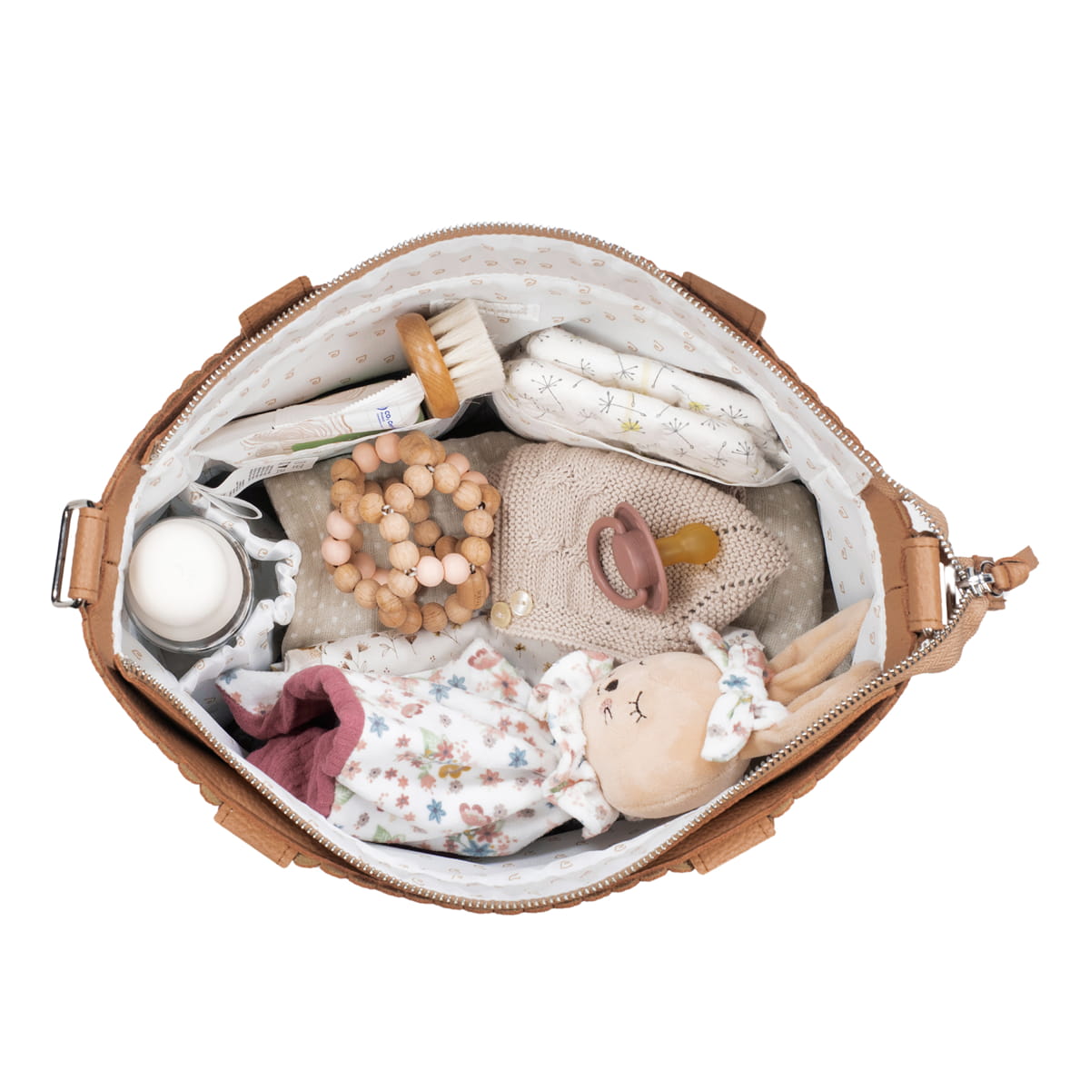 BORSA nascita CROSSBODY ICON caramello - Pasito a pasito