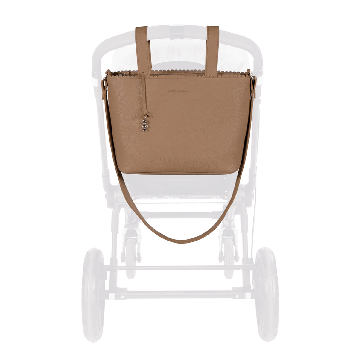 BORSA nascita CROSSBODY ICON caramello - Pasito a pasito