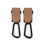 SET DI 2 GANCI PER PASSEGGINO ICON CARAMEL - PASITOA PASITO