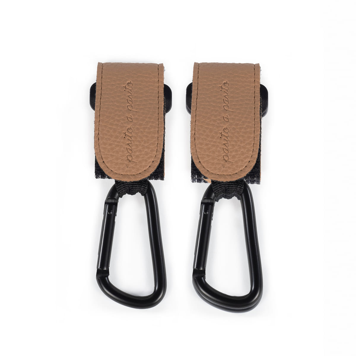 SET DI 2 GANCI PER PASSEGGINO ICON CARAMEL - PASITOA PASITO
