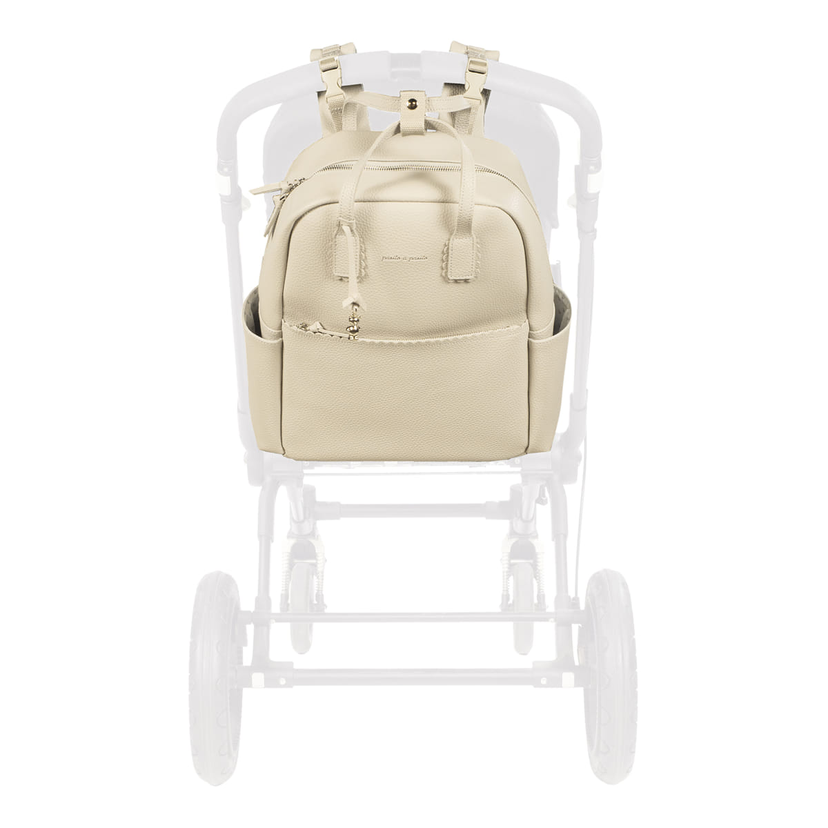 Zaino nascita neonato modello Icon Crema - Pasito a pasito