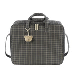 VALIGIA NASCITA TARTAN- WALKING MUM