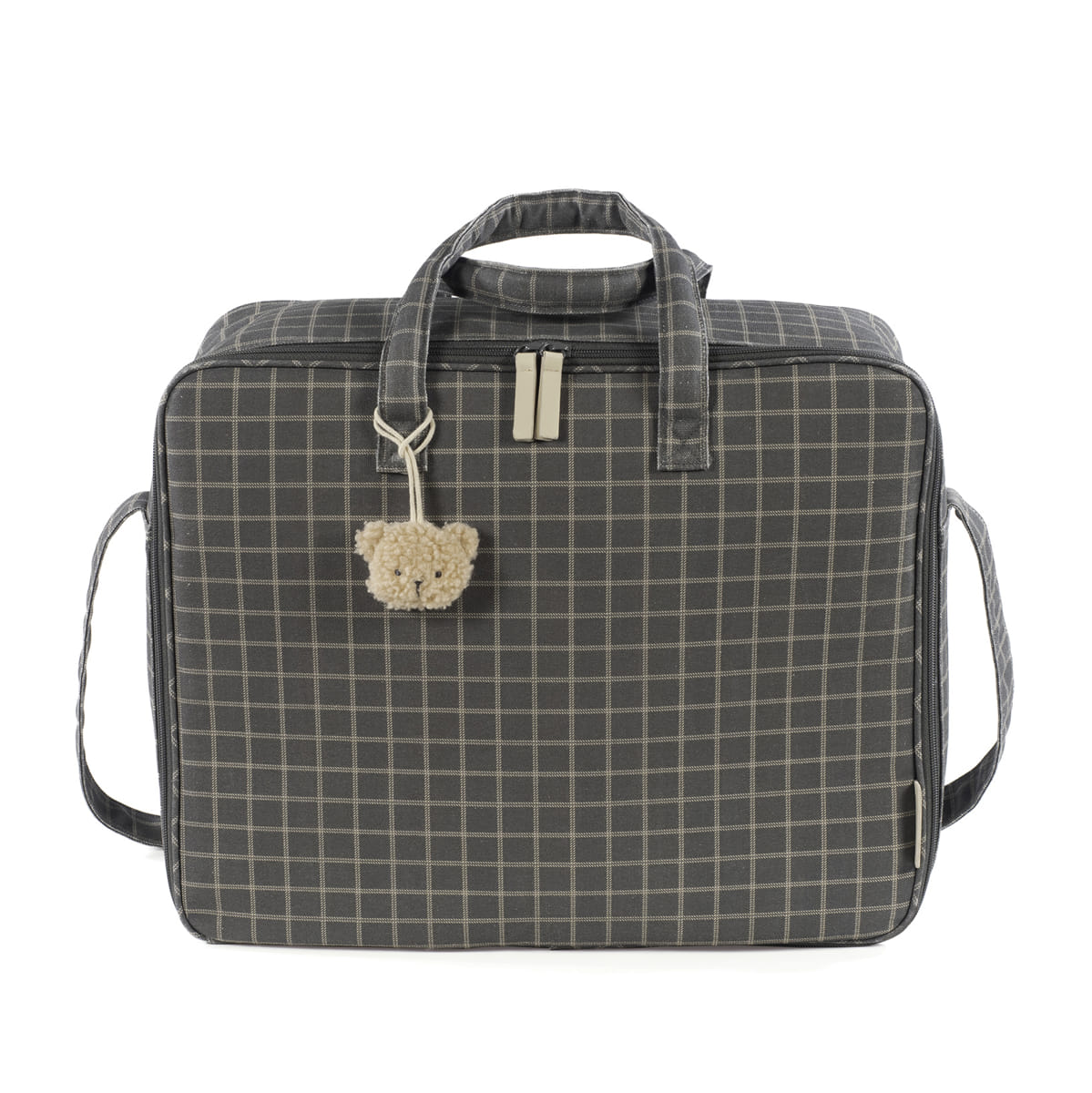 VALIGIA NASCITA TARTAN- WALKING MUM