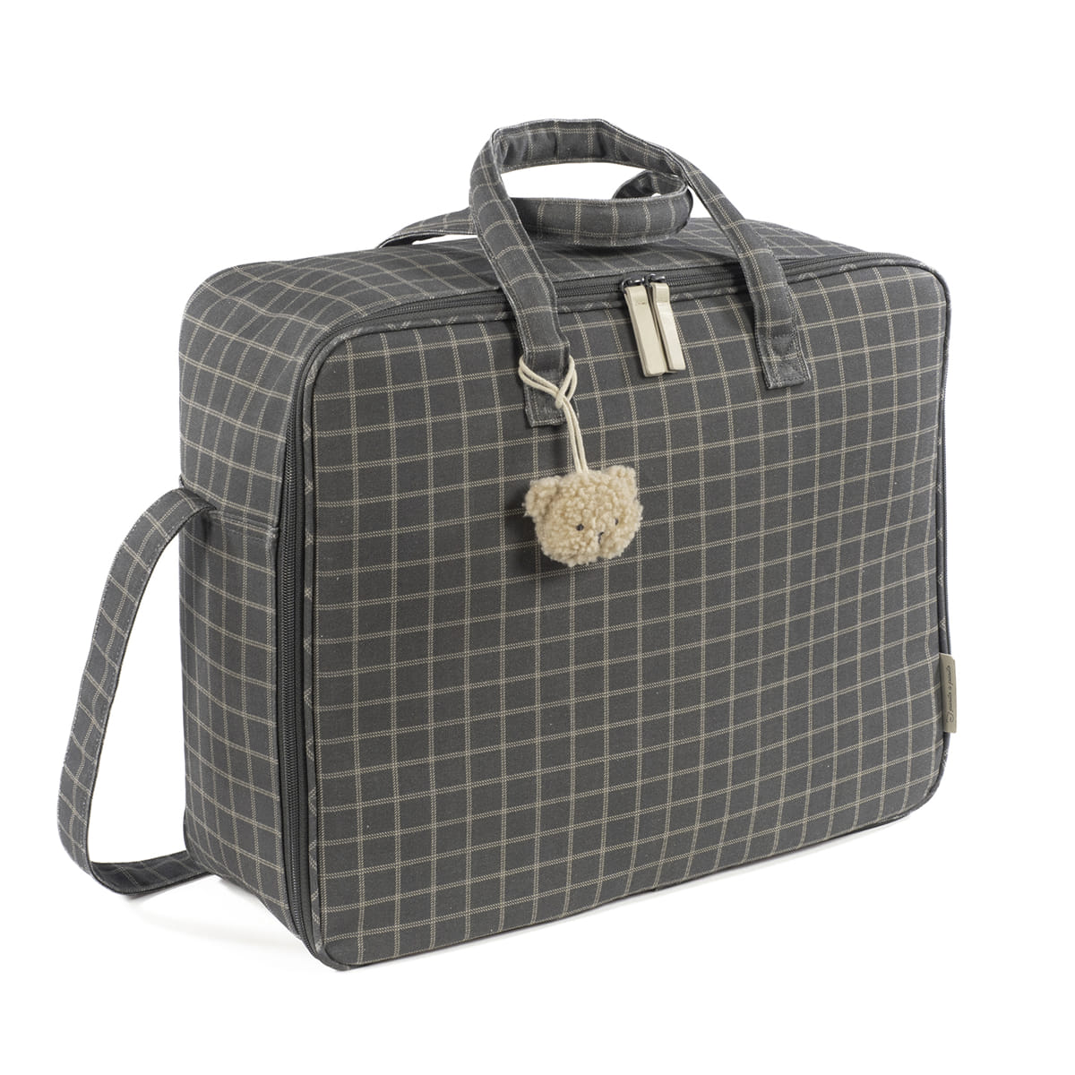 VALIGIA NASCITA TARTAN- WALKING MUM
