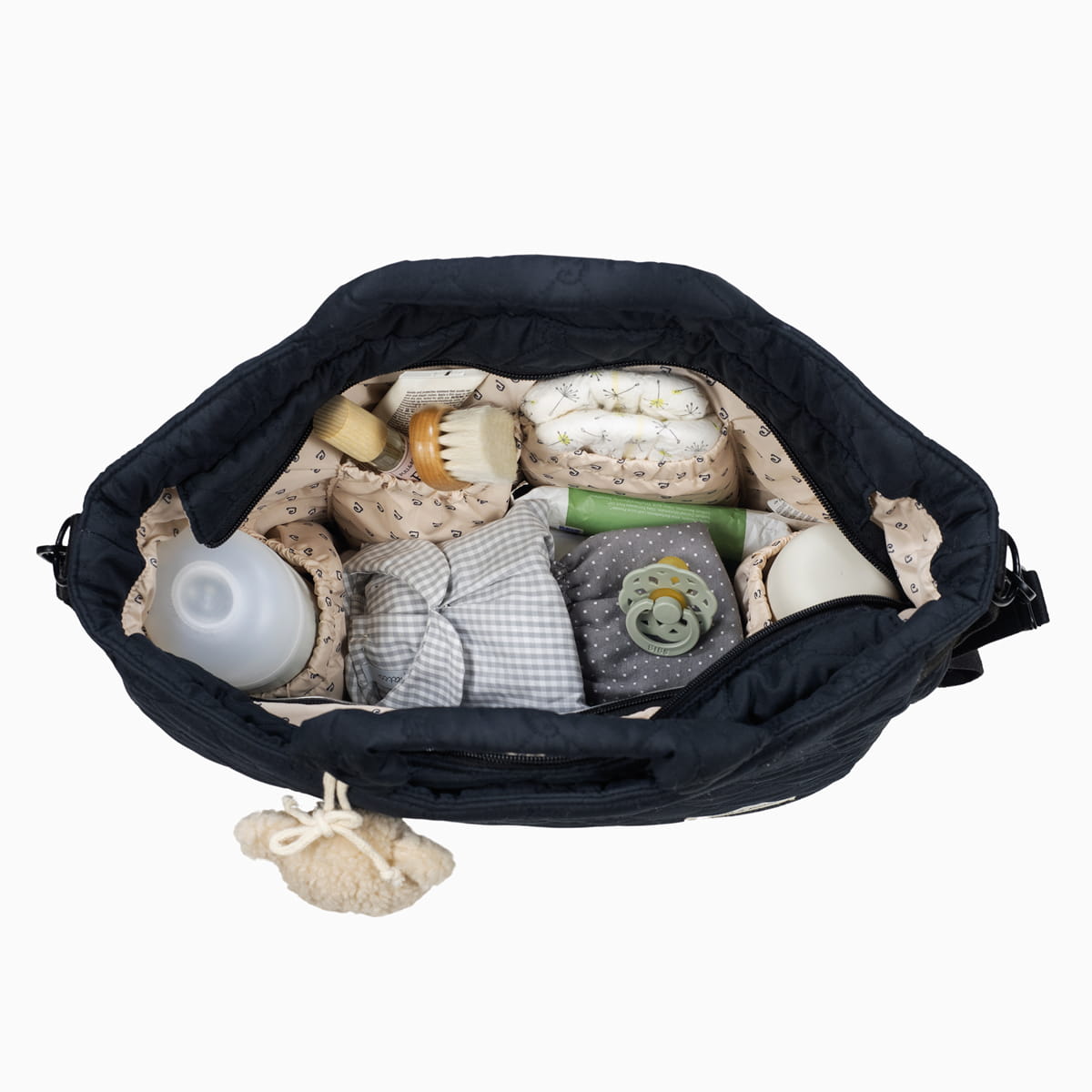 Borsa fasciatoio Paddington nero - Pasito a Pasito