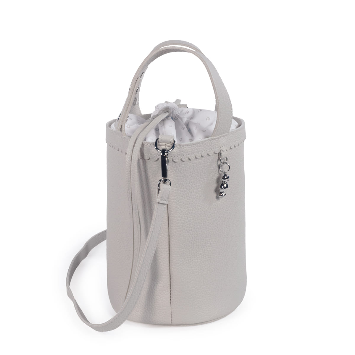 Borsa a secchiello Icon grigio - Pasito a Pasito