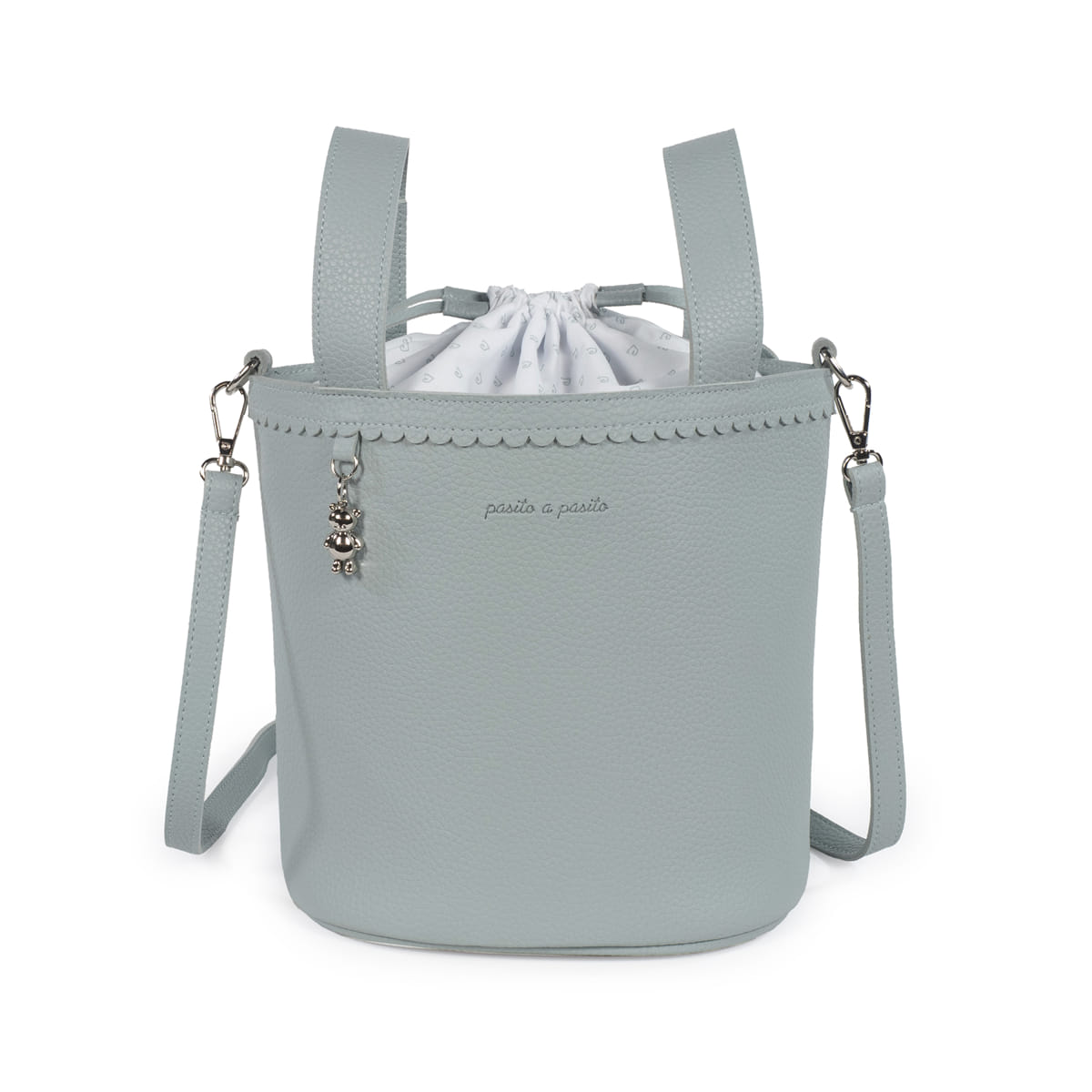 Borsa a secchiello Icon verde - Pasito a Pasito