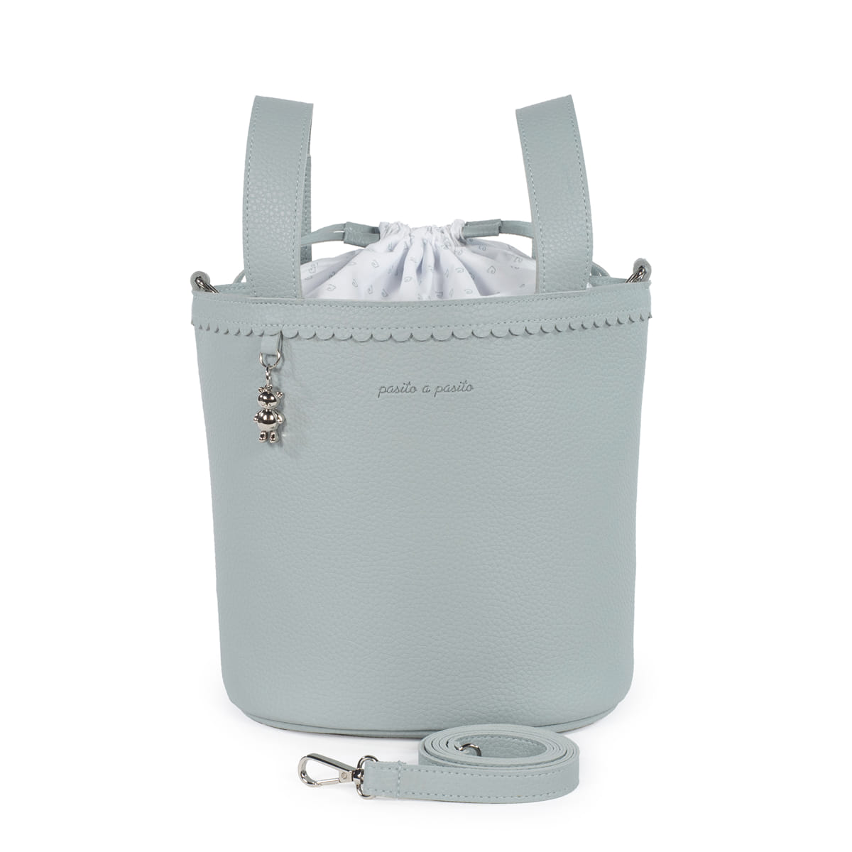 Borsa a secchiello Icon verde - Pasito a Pasito