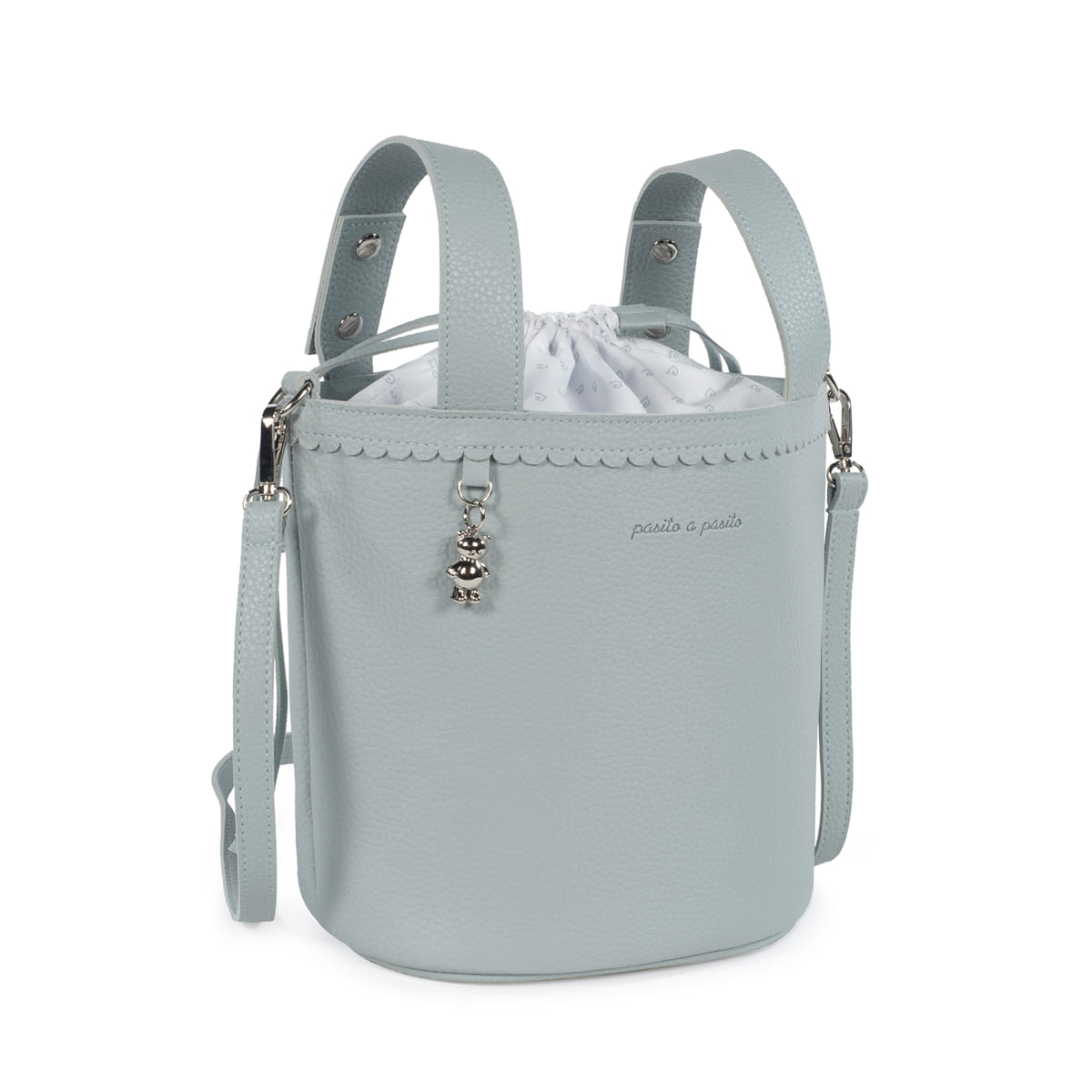 Borsa a secchiello Icon verde - Pasito a Pasito