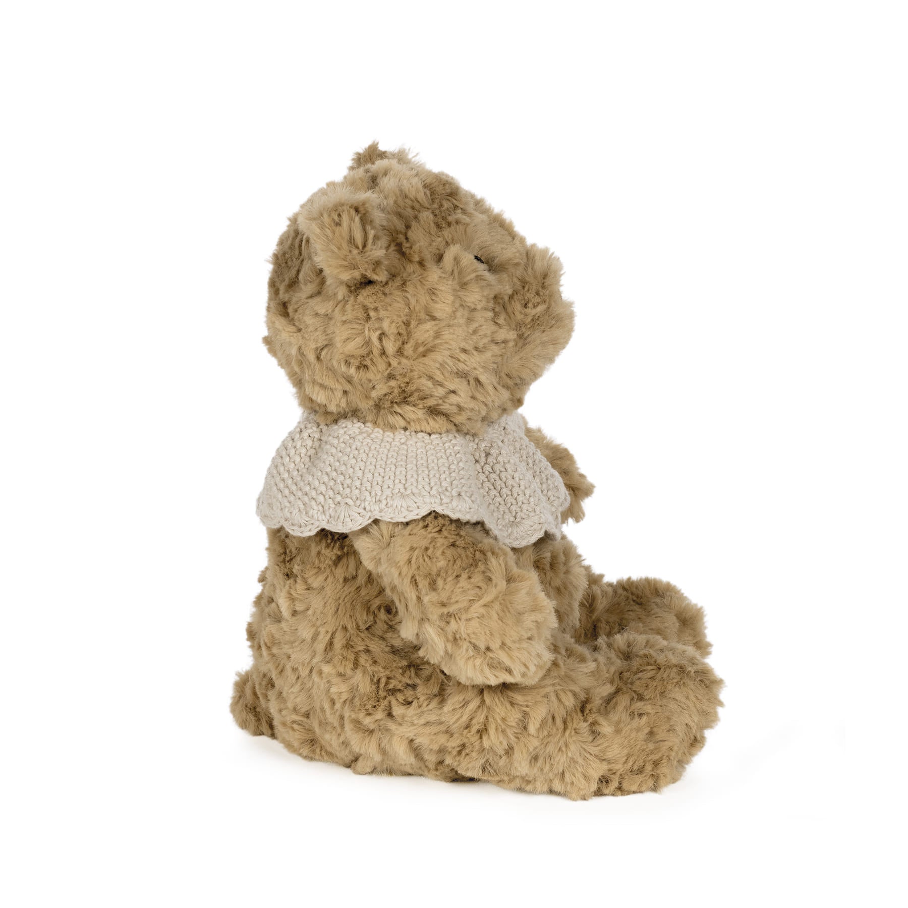 Orsacchiotto di peluche lavorato a maglia beige - Pasito a Pasito