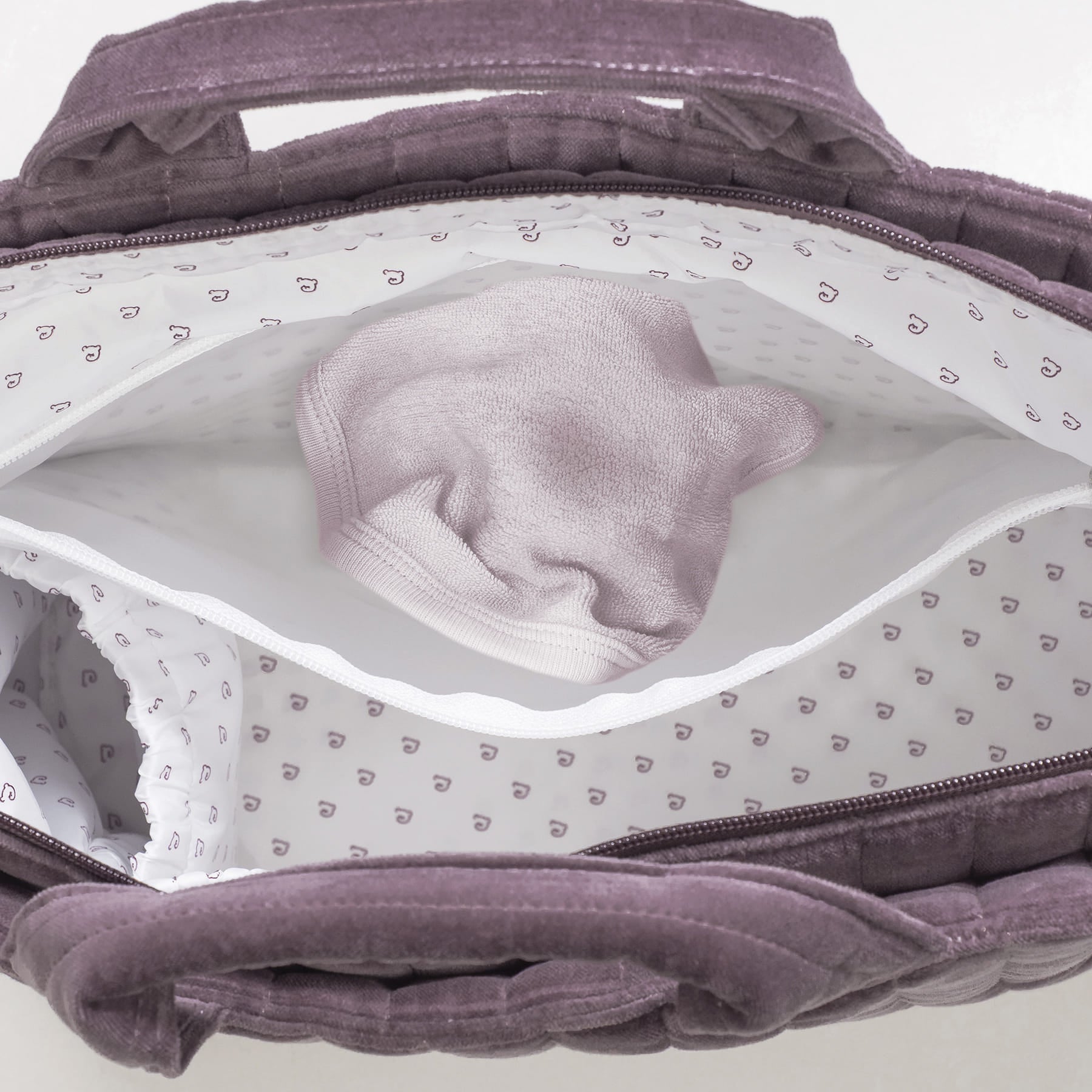 Borsa Fasciatoio Cherry Velvet - Pasito a Pasito