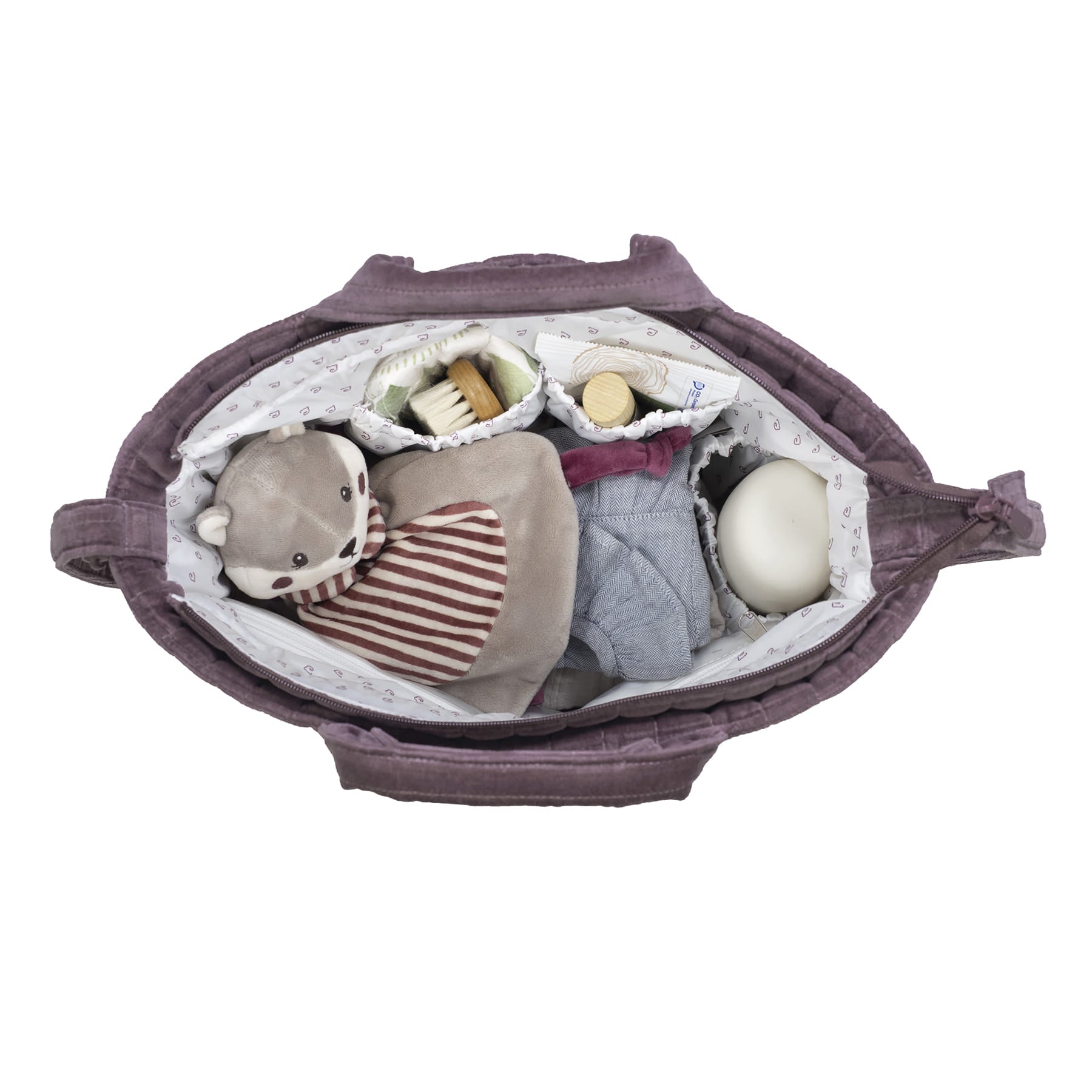 Borsa Fasciatoio Cherry Velvet - Pasito a Pasito