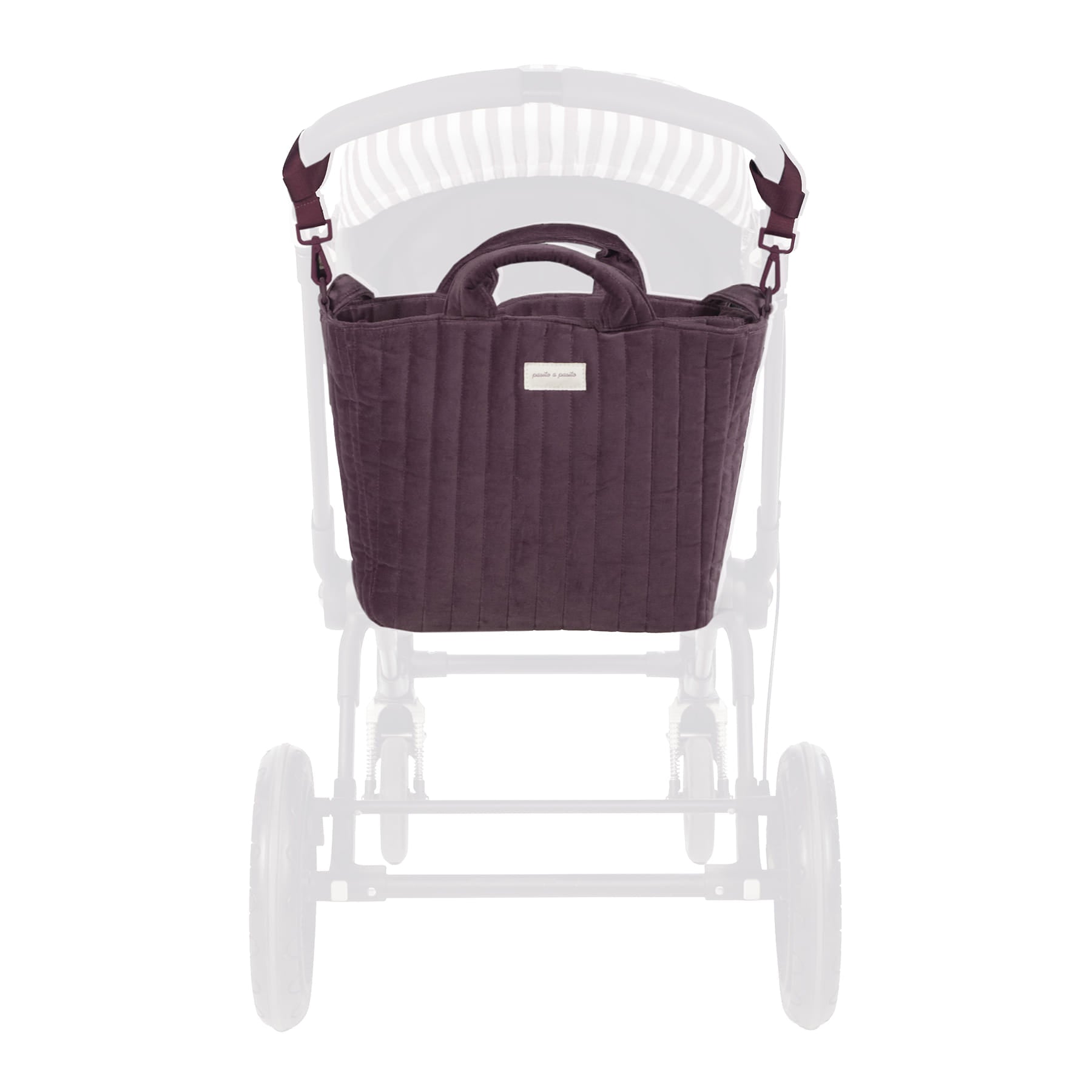 Borsa Fasciatoio Cherry Velvet - Pasito a Pasito