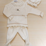 Completo 3 pezzi crema - Juliana