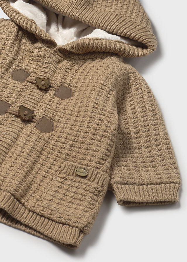 Cardigan imbottito con cappuccio - Majoral