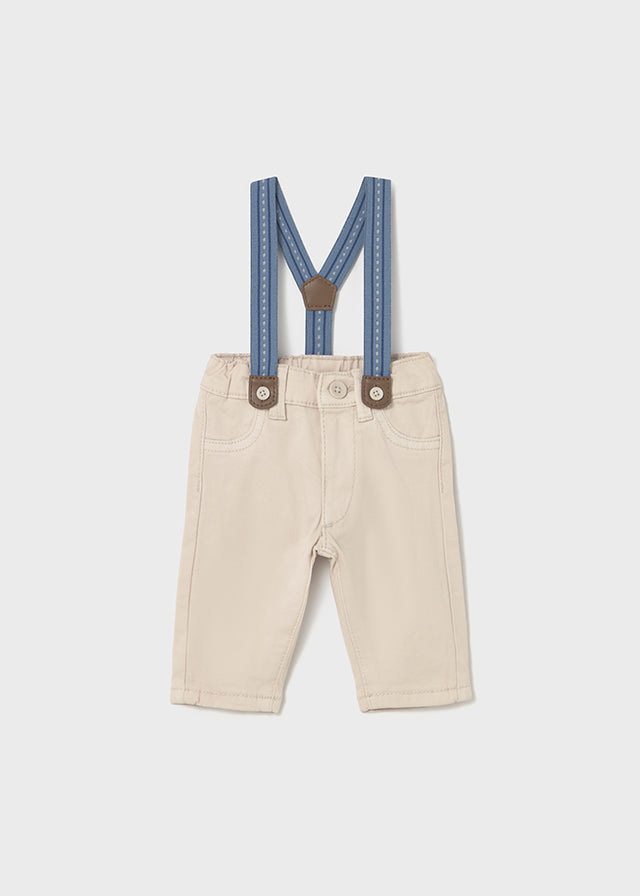 Pantalone lungo con bretelle - Majoral