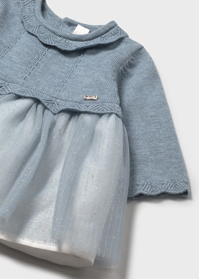 Vestito in maglia e tulle - Majoral