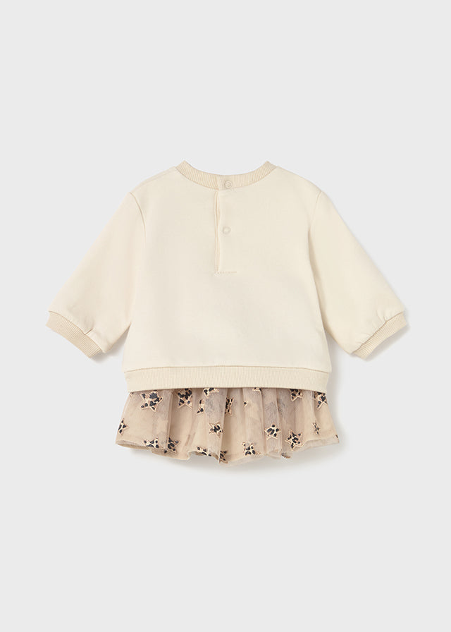 Completo gonna tulle e felpa - Majoral