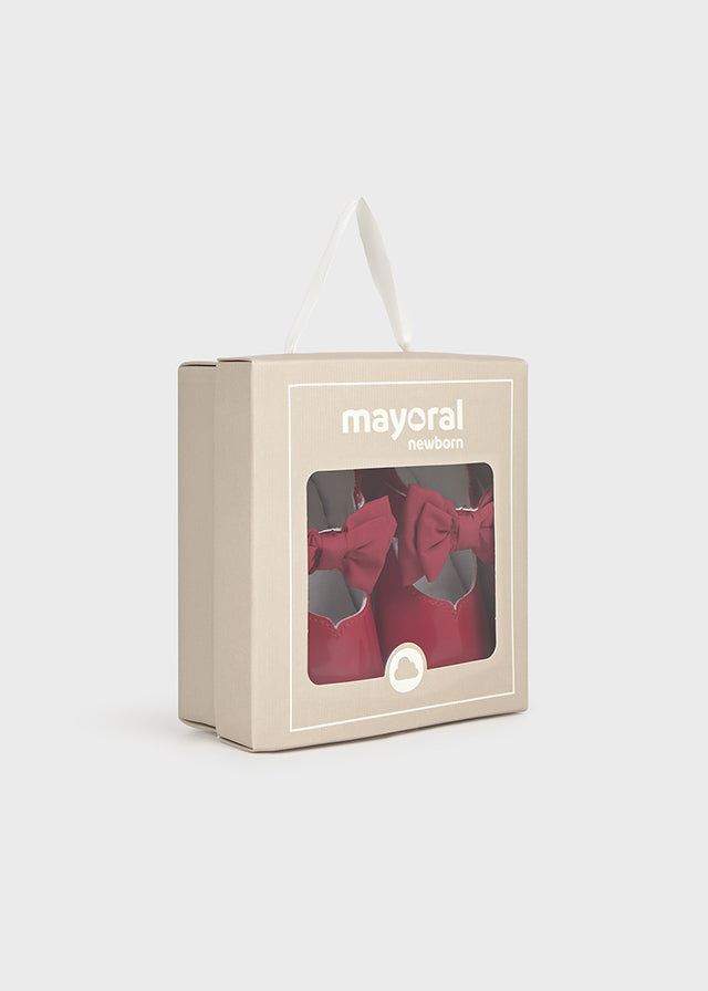 Scarpe fiocco neonata - Majoral